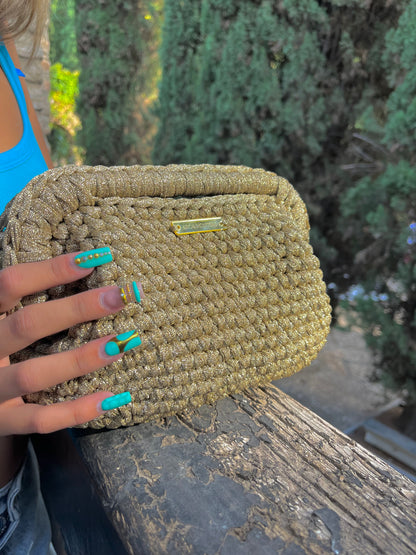 BOLSO CLUTCH BRILLO