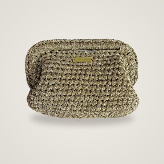 BOLSO CLUTCH BRILLO