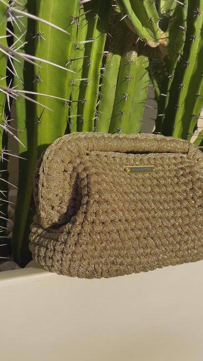 BOLSO CLUTCH BRILLO